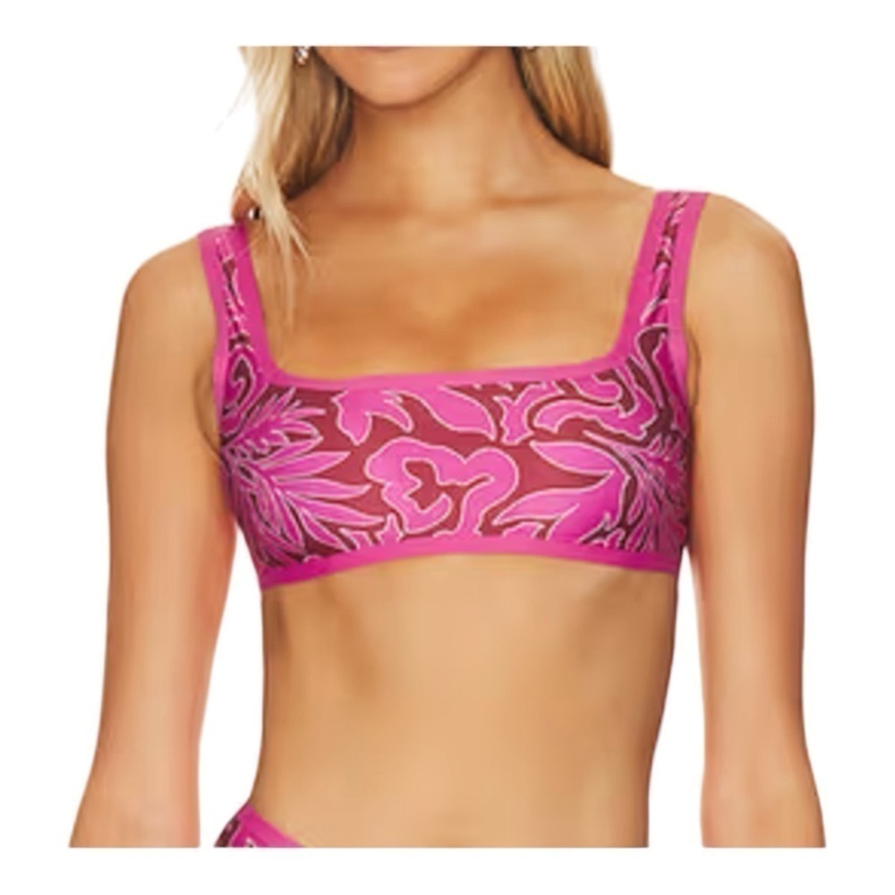 L*Space Ace Bikini Top in Tiki Tiki NWOT
